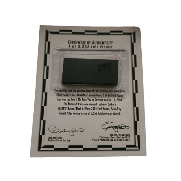 Action Elliot Sadler #38 M&M's 2004 Daytona special raced version ARC PN 106715 - Picture 5 of 14